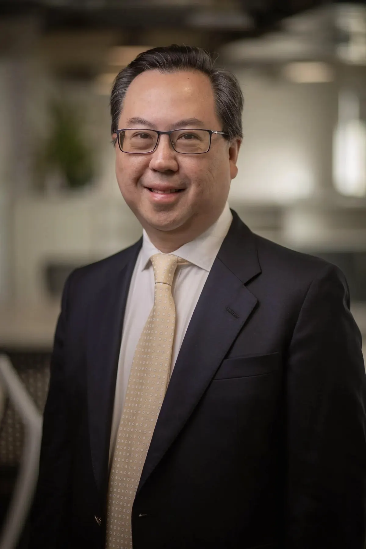 Portrait of Allen Chan, Founder and Principal of Brooks+Chan IP